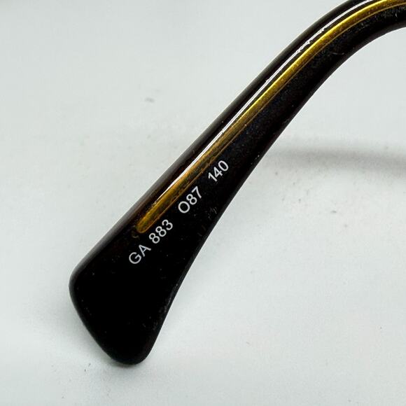 Giorgio Armani GA 883 O87 Tortoise Brown Eyeglasses Frames 52-16 140 H19960 - Picture 6 of 9